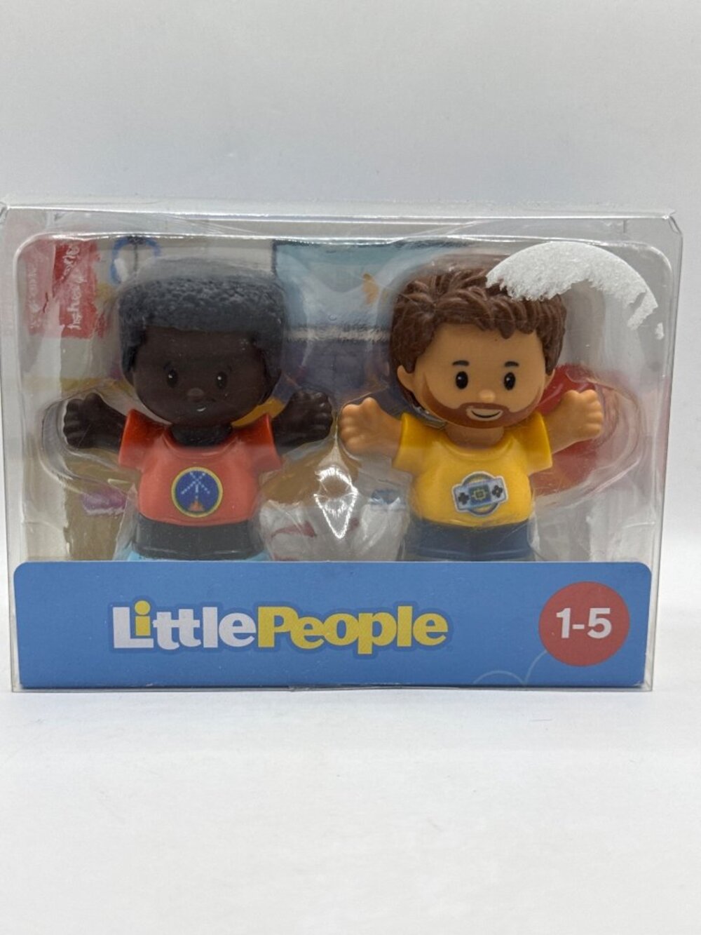Fisher Price Little People Video Gamer Boys 2 Pack Toy Figures New HBW67